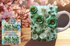 Delicate Spring Blossom Mug Wrap - Sublimation 11oz 15oz Product Image 1