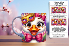 Bright 11oz Mug Wrap Png Artwork , Goose Product Image 1