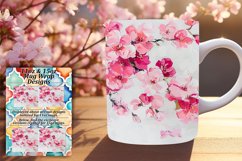 Whimsical Flower Pattern Mugs: Spring Product Image 1