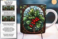 Winter Scene Glass Mug Art: 11oz &amp; 15oz Product Image 1