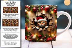 Festive Wall Fun: Holiday Mug Wrap Delights Product Image 1
