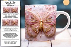 Enchanted Butterflies: Glossy Mug Wrap 11oz 15oz Product Image 1