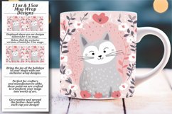 Sweet Valentine's Hues: Watercolor Mug Wrap Collection Product Image 1