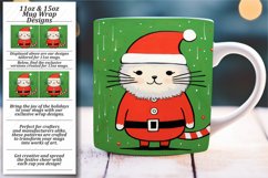 Winter Festive Mug Sublimation Art Product Image 1