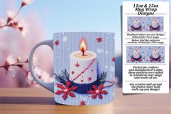 Trendy 11oz Mug Wrap Png Design , Holiday Product Image 1