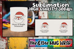 Sweet memories 11oz 15oz sublimation wrap, Funny Santa Product Image 1