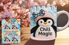 Unique 15oz Mug Wrap Png Design , Holiday Product Image 1