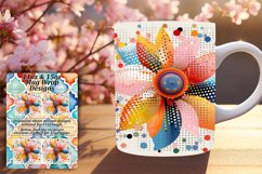 Blossom Design Sublime Mug Wrap - 11oz &amp; 15oz Product Image 1