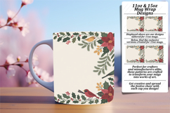 Radiant 15oz Mug Wrap Png Artwork , Christmas Product Image 1