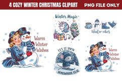 Cozy Winter Sublimation Clipart PNG Product Image 1