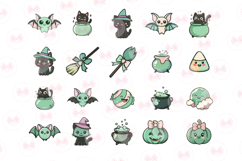 Cute Halloween Clipart Product Image 2