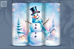 4 Christmas Seamless Tumbler Wrap 20 oz Product Image 3