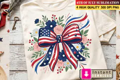 Patriotic USA Sublimation Design | 4th Of July Sublimation Product Image 2