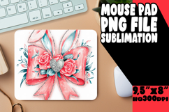 Sweet Mouse Pad Design Sublimation, Easter Bunny Product Image 1