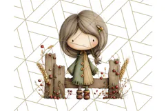 Whimsy Woods Harvest Festival Clipart PNG Files Product Image 2