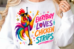 Everybody Loves Chicken Strips PNG Product Image 1