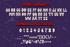 Spooky Humerus is a spooky Halloween font duo Product Image 13