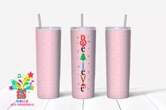 Merry Christmas Skinny tumbler Sublimation #14 Product Image 1