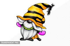 Halloween Gnome - Halloween Gnome Sublimation Design Product Image 1