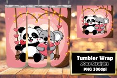 SLEEK PNG Tumbler Design 20oz , Valentines Product Image 1