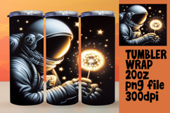 20oz Customizable Tumbler Design , Astronaut Product Image 1