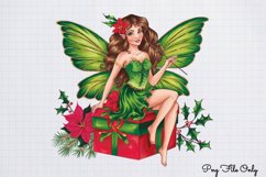 Christmas Fairies Clipart PNG Product Image 1