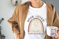 Book Lover Sublimation design Quote Bookish PNG Product Image 2