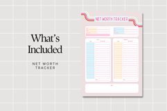 Net Worth Tracker Printable PDF Product Image 4