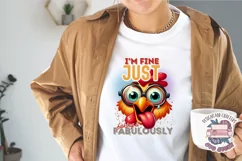 Funny Sarcasm Sublimation design PNG Quote Animal Product Image 3