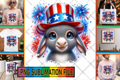 Charming TSHIRT Ideas PNG, USA Animals Product Image 1