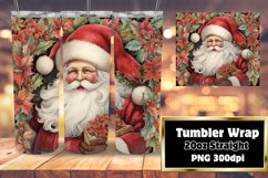 Vibrant Color 3D Holiday Tumbler 20oz Product Image 1