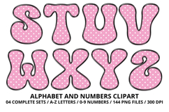 Watermelon Alphabet PNG Cute Summer Letters &amp; Numbers 300DPI Product Image 4
