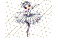 Spooky Carnival Characters Clipart PNG, Halloween Clipart Product Image 2