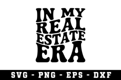 In My Realtor Era Svg |Real Estate SVG Cut files |Cricut Product Image 1