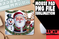 TIMELESS MOUSE MAT ARTISTIC DESIGN, Christmas Santa Product Image 1