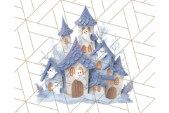 Kawaii Halloween Clipart Cute Kids and Candy Elements Png Product Image 2