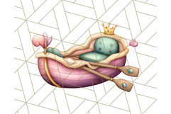 Royal Carriage & Princess Vehicle PNG Clipart for Fairytales Product Image 2