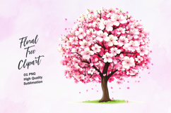Floral tree clipart sublimation png Product Image 1