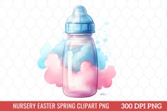 Pastel Baby Nursery Sublimation Clipart Product Image 1