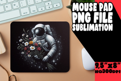 COZY MOUSE PAD INSPIRATIONAL ART, Astronaut Product Image 1