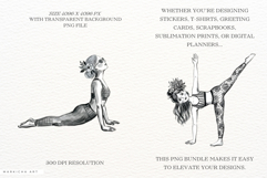 Summer Yoga Time Clipart Product Image 2
