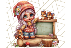 Gnomes at Work Clipart PNG, Cute Gnomes PNG Illustration Product Image 2