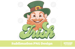 Happy St Patrick&#039;s Day PNG DTF Irish Lucky Leprechaun Beer Product Image 1