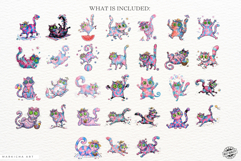 Whimsical Summer Cat Png Clipart Product Image 4