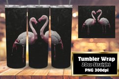 Colorful Feathers Tumbler Sublimation Product Image 1