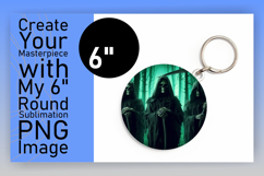 Glamorous Circle Design for Sublimation , Horror Halloween Product Image 1