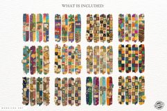 Reading &amp; Bees Brush Stroke Clipart Product Image 4