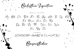 Balistica Signatura a Elegant Script Product Image 16