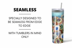 Eyes Tumbler Sublimation | Skinny 20 oz | Halloween Product Image 2