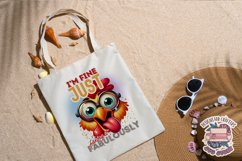 Funny Sarcasm Sublimation design PNG Quote Animal Product Image 4